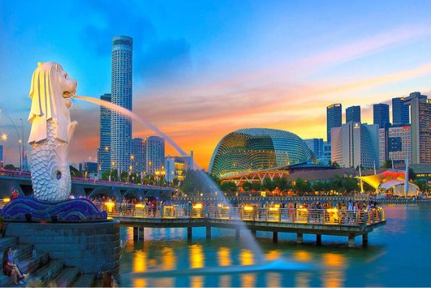 Tour du lịch Singapore 2023 từ Đà Nẵng - Merlion Park